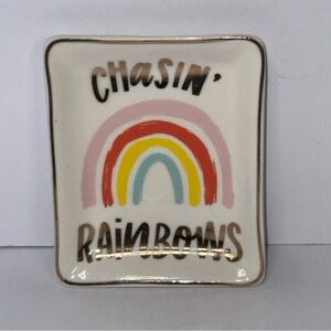 Hobby Lobby Chasin' Rainbows Colorful Tray
